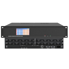 ET pro av HDX-88B/W 8進8出混合矩陣主機（帶4.3寸觸屏）